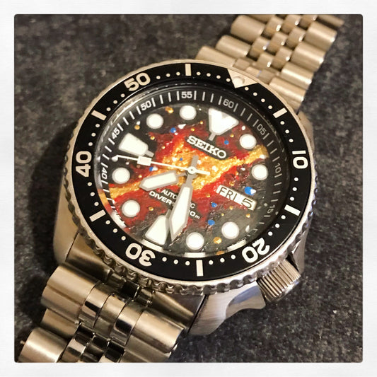 The Handpainted Galaxy Watch Face/Dial