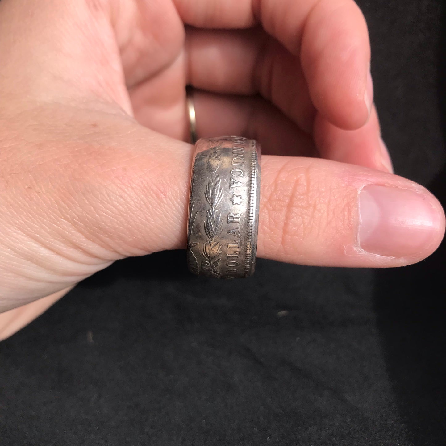 Coin Ring | 1889 Morgan Silver Dollar | UK Size W